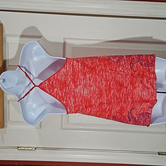 Free People pink & white Boho Tank top - Picture 4 of 9